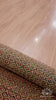 Multi Blend Diamond Flatweave Modern Bohemian Geometric Handwoven Wool rug, Custom made in all sizes