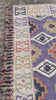 Handwoven Mauve Purple Bohemian Kilim Custom made Moroccan decor wool rug, Custom made in all sizes