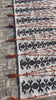 Handwoven Abstract Tribal Indoor outdoor Tassel Kilim Rug, Aesthetic Bohemian Sustainable Eco Friendly Decor - Custom made in any size