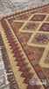 Handmade Wool Jute Rug, Navajo Kilim Rug, Traditional Vintage Rug, Aztec Rug, Beige Rug, SOUTHWESTERN KELIM Runner, Living/Dinning Room