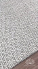 Natural Ivory Chunky Basket weave Style Fringed boho wool rug, Handwoven Modern decor New Zealand wool carpet , Custom made in all sizes